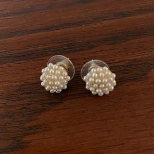 Pearl earrings